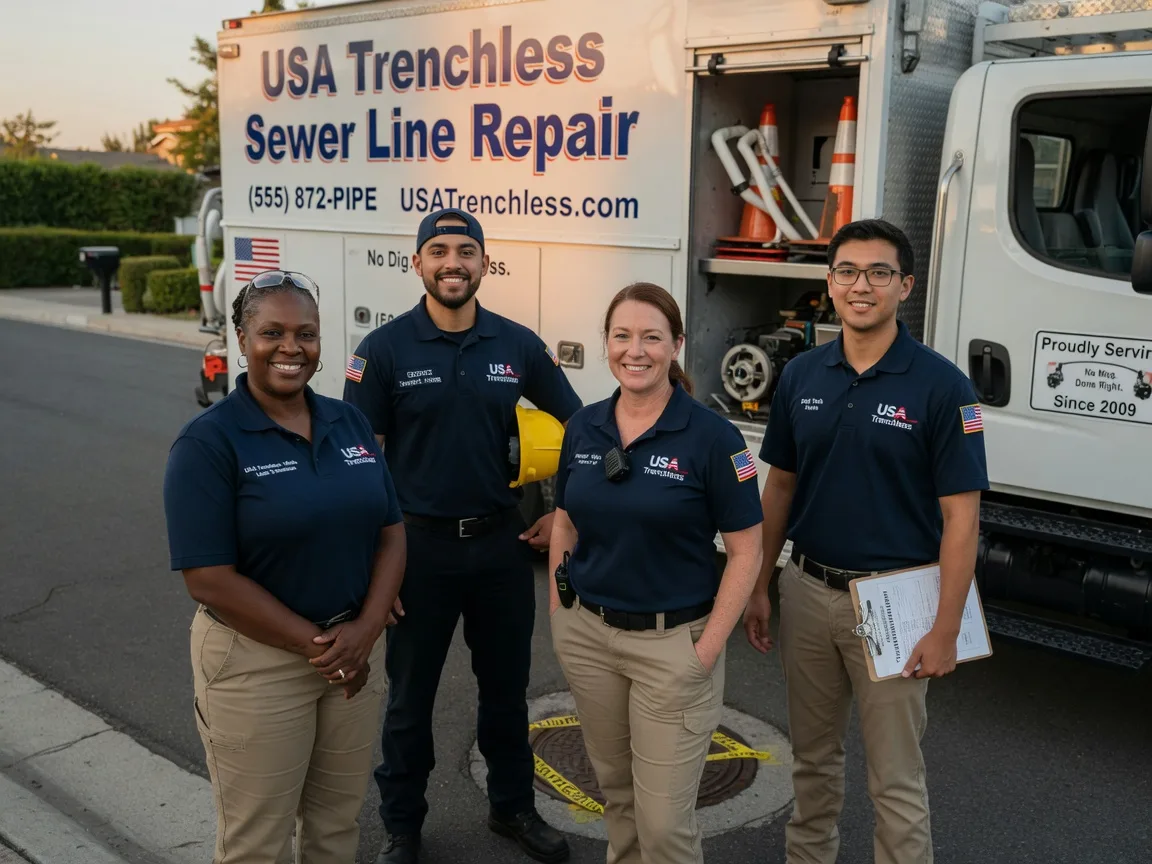 Sewer Line Repair company in Happy, TX